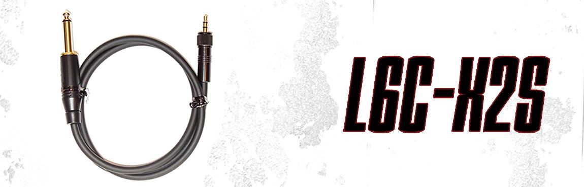 L6C-X2S by Lucid Audio Project - Premium Replacement Cable for Line 6 X2 & Sennheiser Wireless Systems