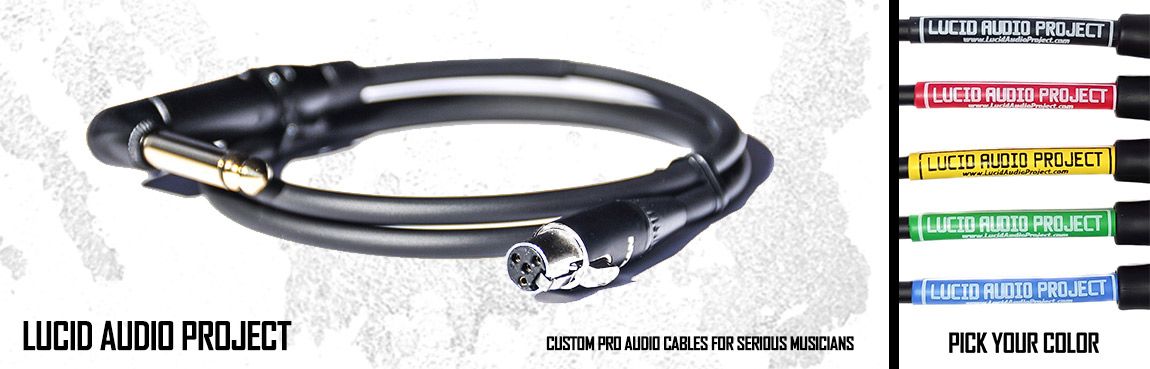 Lucid Audio Project - Premium Instrument Cables for Serious Musicians